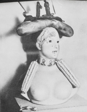 Bust of Woman Devoured by Ants